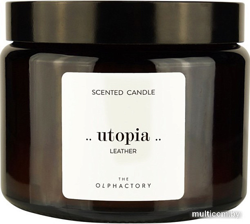 Ароматизированая свеча Ambientair The Olphactory Utopia Leather VV360CRTO