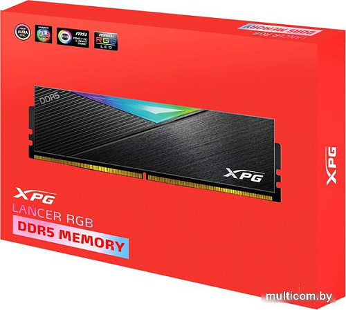 Оперативная память ADATA XPG Lancer RGB 2x32ГБ DDR5 6400МГц AX5U6400C3232G-DCLARBK