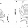 Кресло Бюрократ T-9917 (коричневый)