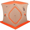Палатка для зимней рыбалки Premier Fishing Куб 1.5х1.5 (белый/оранжевый)