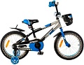 Детский велосипед Favorit Sport 16 SPT-16BL2 (черный/синий)