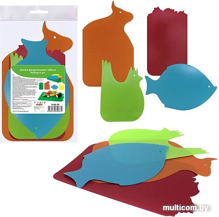 Набор разделочных досок Мультидом VL80-39