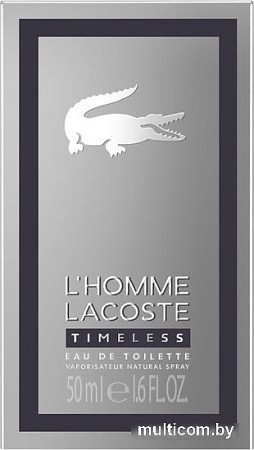 Lacoste L'Homme Timeless EdT (50 мл)