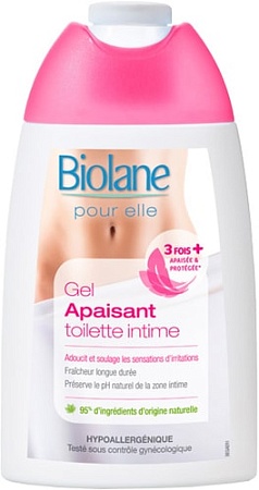 Biolane Гель для интимной гигиены Успокаивающий 200 г