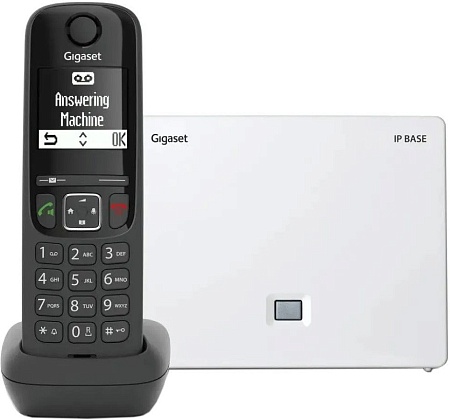IP-телефон Gigaset AS690A Ip Base (черный)