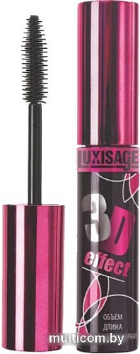 Тушь для ресниц Lux Visage 3D Effect Объем Длина (ультра черный)