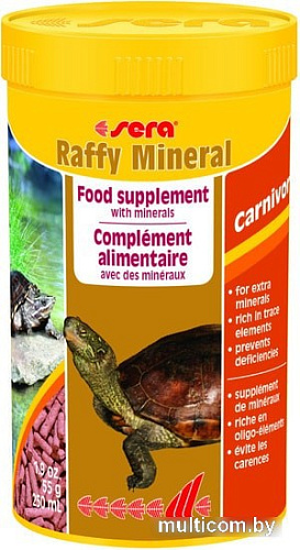 Сухой корм Sera Raffy Mineral 55 г
