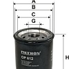 Масляный фильтр Filtron OP 612