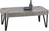 Журнальный столик Halmar Emily (бетон/черный)