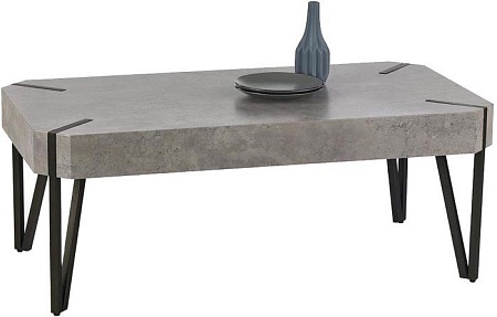 Журнальный столик Halmar Emily (бетон/черный)
