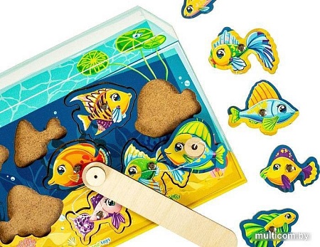 Магнитная рыбалка WoodLand Toys Рыбалка Аквамир 062300