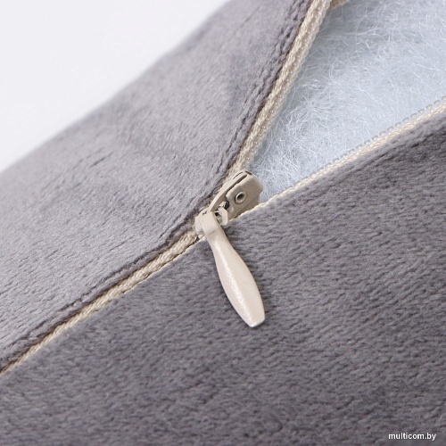 Декоративная подушка Этель 9849753 (серый)