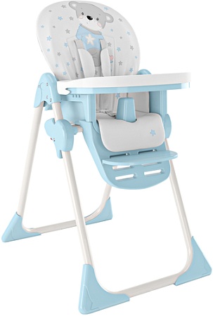 Высокий стульчик Globex Космик New 1407/60 (голубой)