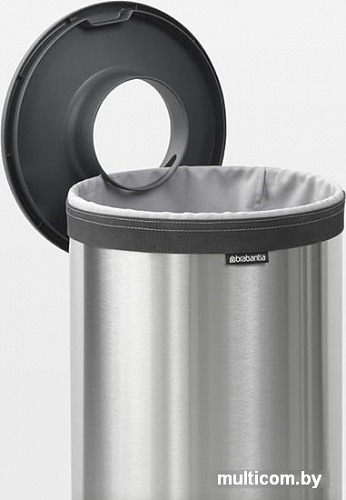 Бак Brabantia 103469 (стальной матовый, крышка темно-серая пластиковая)