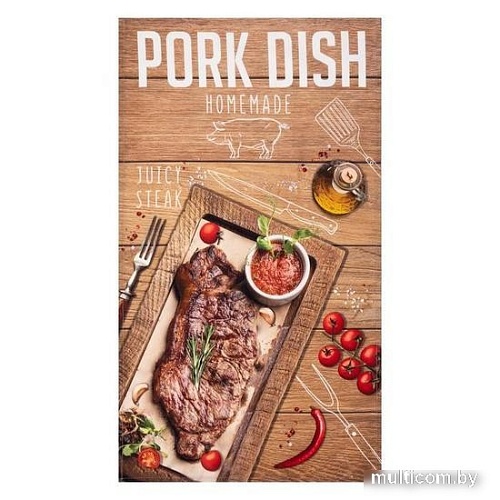 Набор полотенец Этель Meat dish 4 шт 6853371 (разноцветный)