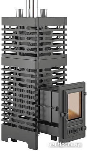 Банная печь Везувий Aston Шторм Турбопар Long (чугун)