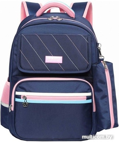 Рюкзак Sun Eight SE-2784 (темно-синий/розовый)