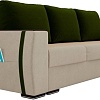 Диван Лига диванов Брион 101764 (бежевый/зеленый)