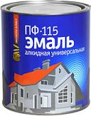 Эмаль Эконом Алкидная универсальная ПФ-115 1.8 кг (синий)