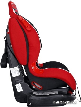 Детское автокресло Siger Disney Кокон Isofix (тачки спидометр/красный)