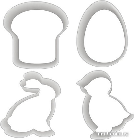 Форма для выпечки Мультидом Пасхальный DA8-145