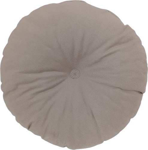 Декоративная подушка Sled Круглая 40x40x10 (бежевый)