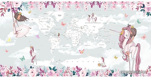 Виниловые обои Citydecor Princess 10 с защитным покрытием 300x150