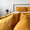 Постельное белье Блакiт Дуэт 4845 15-0953 (золотисто-желтый/простынь на резинке)