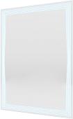 Пекам Зеркало Lines 80x120 lines-80x120dpcl (с подсветкой, с сенсором на взмах руки, подогревом, часами)