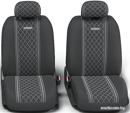 Комплект чехлов для сидений Autoprofi TT-902M (черный)