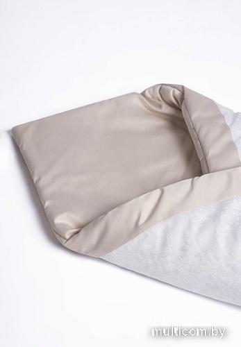 Постельное белье Perina Одеяло-конверт (бежево-белый)