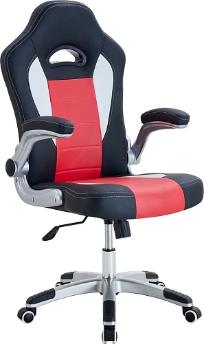 Игровое (геймерское) кресло Деловая обстановка Нептун ВМG-11 (черный/красный/белый)
