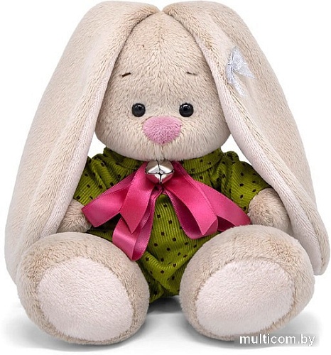 Классическая игрушка BUDI BASA Collection Зайка Ми в комбинезоне в горошек SidX-423 (15 см)