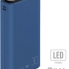 Внешний аккумулятор Olmio QS-30 30000mAh (темно-синий)