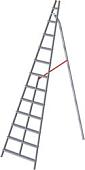 Лестница-стремянка Новая высота NV 319 алюминиевая садовая 12 ступеней