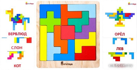 Развивающая игра Alatoys Тетрис ТТР02