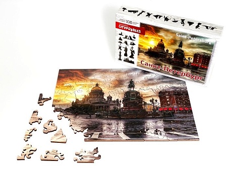 Пазл Нескучные игры Санкт-Петербург Citypuzzles
