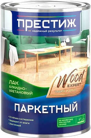 Лак Престиж Паркетный алкидно-уретановый (матовый, 0.9 л)