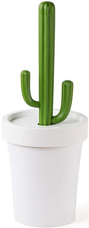 Корзина для бумаг Qualy Cactrash QL10278-WH-GN (белый/зеленый)