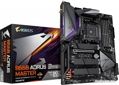 Материнская плата Gigabyte B550 AORUS Master (rev. 1.0)