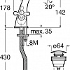 Смеситель Roca Carmen 5A3A4BC00