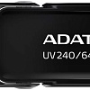 USB Flash A-Data UV240 64GB (черный)