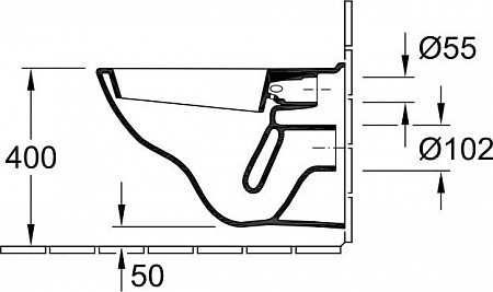 Унитаз Villeroy & Boch O.novo (5660 10)