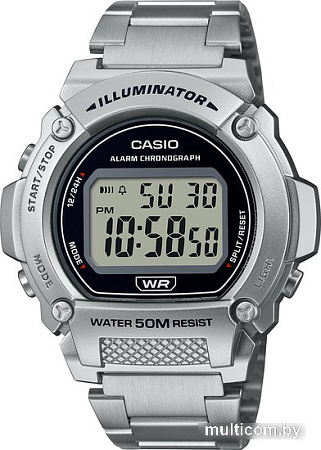 Наручные часы Casio Illuminator W-219HD-1A