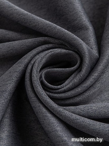 Штора Ника Зварико блэкаут 888250-13 2x2.5 м (графит/серо-фиолетовый/темно-серый)