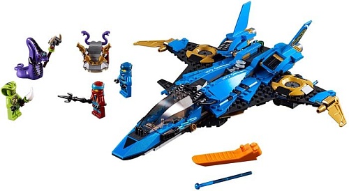 Конструктор LEGO Ninjago 70668 Штормовой истребитель Джея