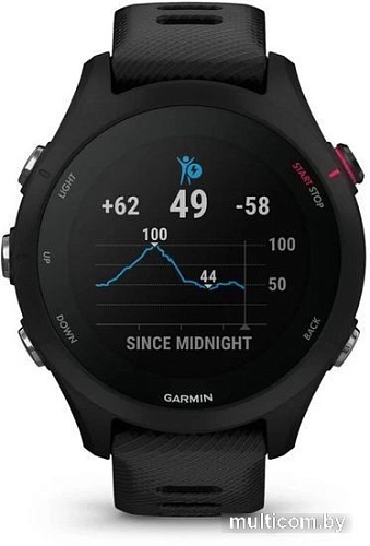 Умные часы Garmin Forerunner 255S Music 41 мм (черный)