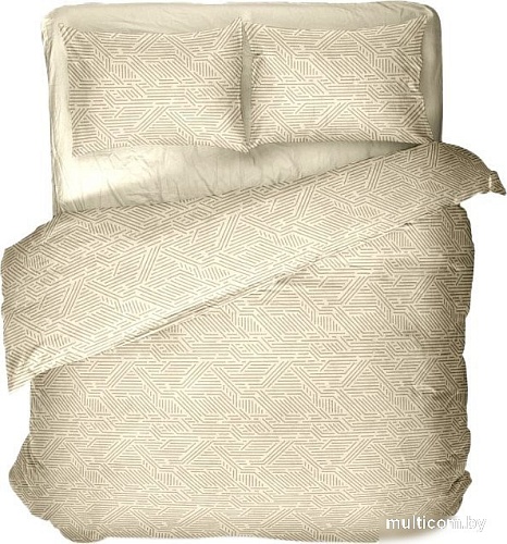 Постельное белье Блакiтны лён Iмгненне 50х70 4900 651501 2сп