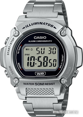 Наручные часы Casio Illuminator W-219HD-1A