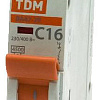 Выключатель автоматический TDM Electric ВА 47-29 1Р 40А 4.5кА В SQ0206-0014